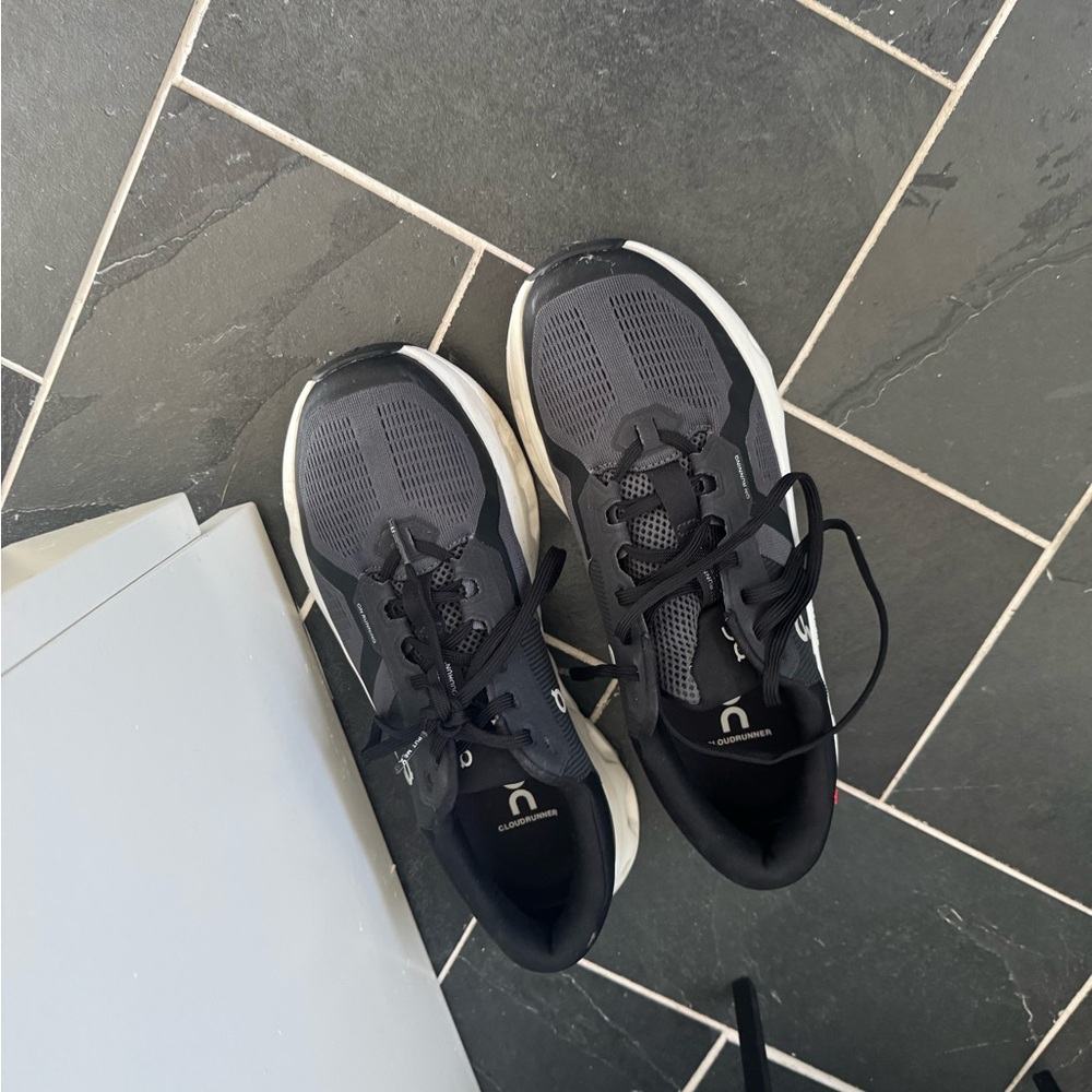 On Running Charcoal Athletic Shoes